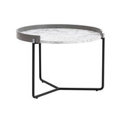 Odkladací stolík Mandy Athracite, 2 ks