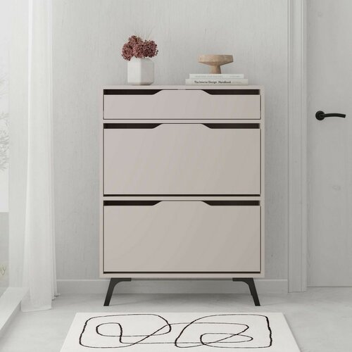 Dulap pentru pantofi Astat Light Mocha