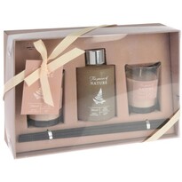 Sada sviečok a difúzera The power of nature Oud wood 3 ks, 21,3 x 5,7 x 13,7 cm Sada sviečok a difúzera The power of nature Oud wood 3 ks, 21,3 x 5,7 x 13,7 cm