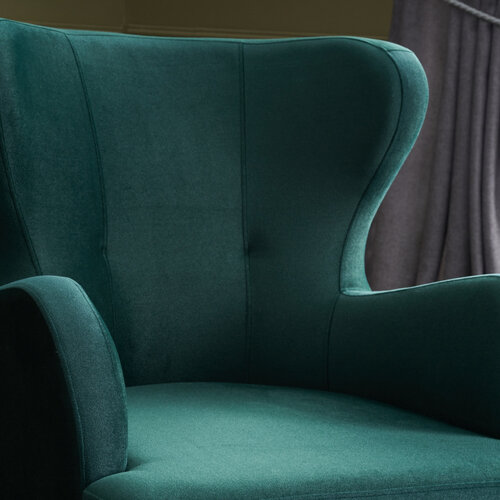 Fotel Karina Petrol Green