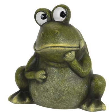 Dekoračná žaba Georgina, 14 cm