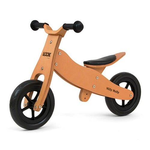 Milly Mally Multifunktionales Laufrad 2in1 Look Natural, 75 x 42 x 46 cm