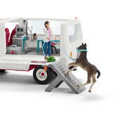 Schleich 42370 Mobilná veterinárska klinika s kobylou a ošetrovateľom
