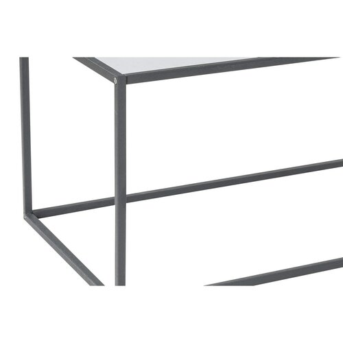 Măsuță de cafea Lizbon Black cu sticlăfumurie