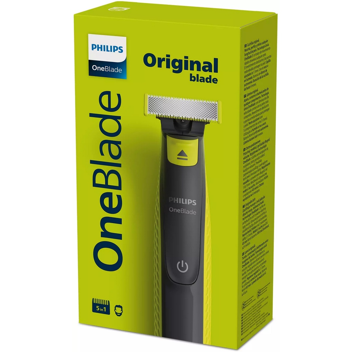 Obrázok Philips OneBlade na tvár QP2721/20 1×1 ks, holiaci strojček