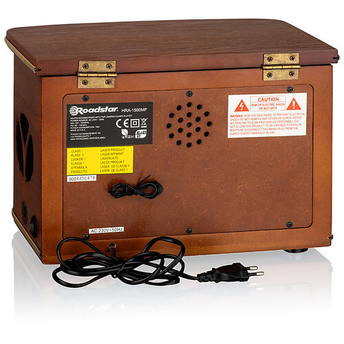 Roadstar HRA-1500UEMP vintage radio s CD a MP3