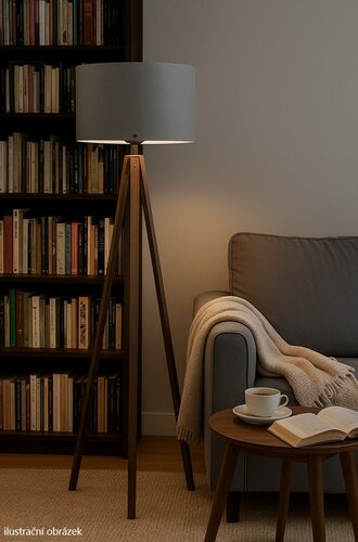 Stojací lampa AYD - 2210 Grey