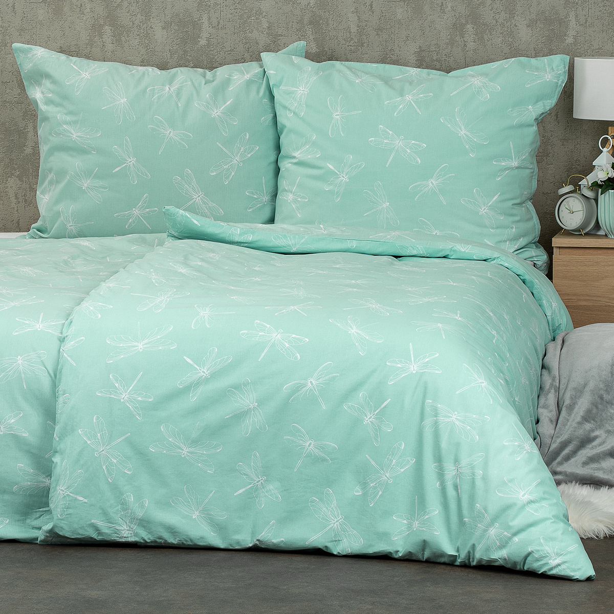 Lenjerie de pat din bumbac 4Home Dragonfly , 140 x 220 cm, 70 x 90 cm, 140 x 220 cm, 70 x 90 cm