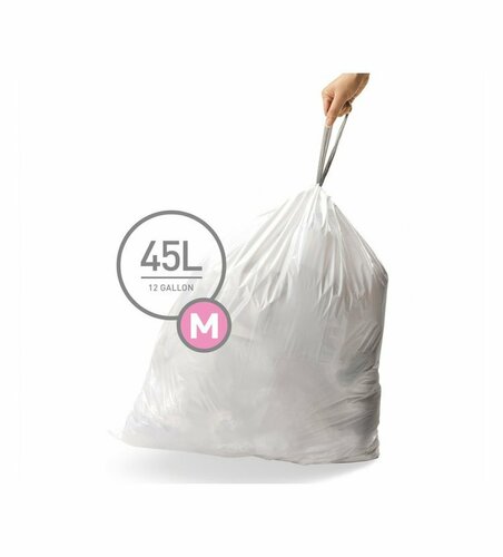 Simplehuman vrečke za smeti M 45 l, 20 kosov