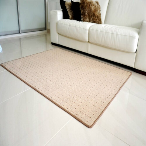 Одиничний килим Udinese бежевий, 60 х 110 см