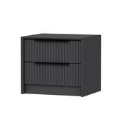 Nachttisch Kale Luxe Anthracite