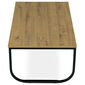 Eleganter Konferenztisch mit U-Fuß, 100 x 60 x 40 cm