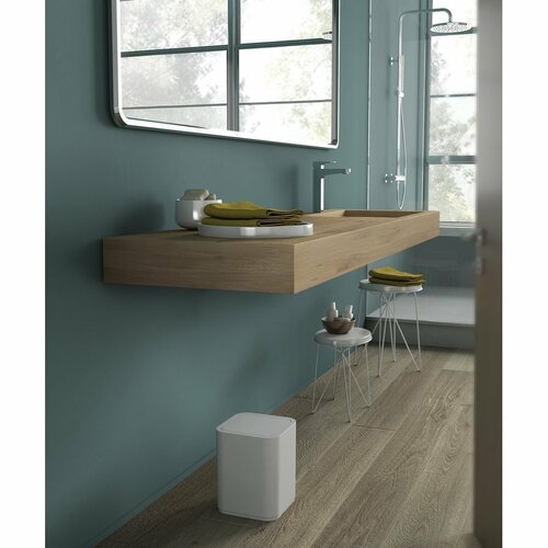 GEDY 630922 Seventy smetnjak z odklopnim pokrovom,8 l, bel
