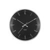 Karlsson KA5754BK Designerski zegar ścienny, 40 cm