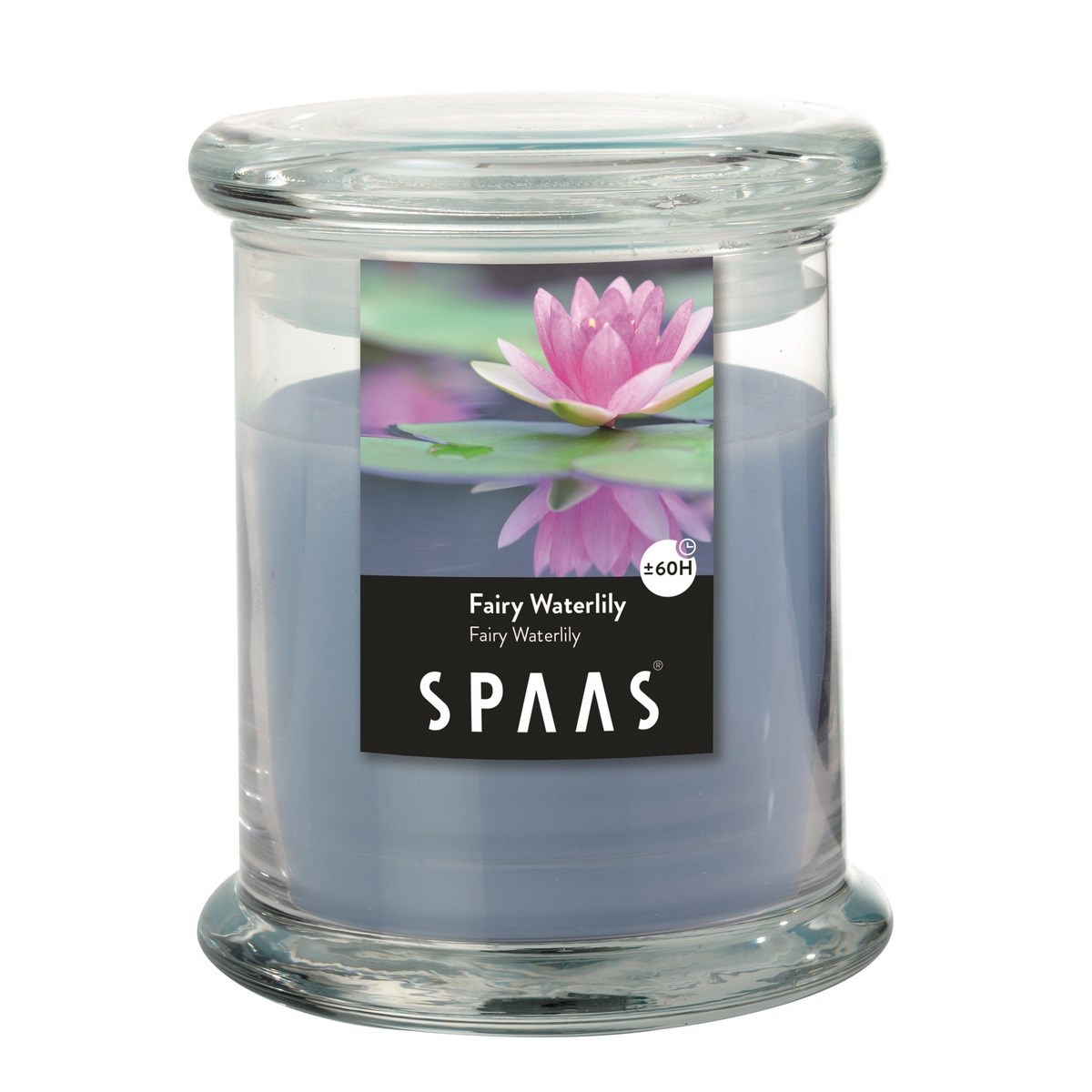 SPAAS Vonná svíčka ve skle Fairy Waterlily, 11 cm