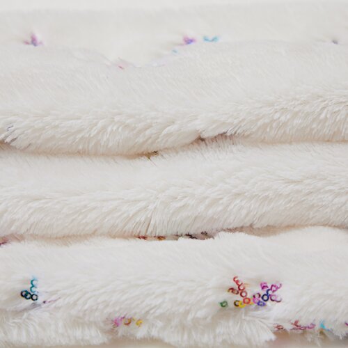 4Home Prevleka za blazino Rainbow snow, 45 x 45 cm
