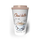 Banquet Hrnek cestovní dvoustěnný COFFEE 0,5 l, Chai latte