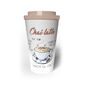 Cană de călătorie cu perete dublu Banquet COFFEE 0,5 l, Chai latte