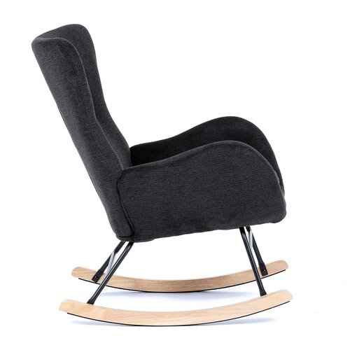 Fotoliu balansoar BK2, negru