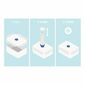 Compactor Set 5 caserole de plastic pentru păstrarea în vid a alimentelor Aspi Fresh