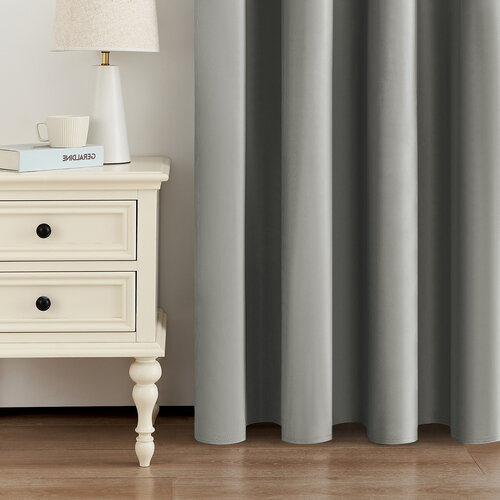 4Home Manila sötétítő függöny szürkészöld, 150 x 250 cm