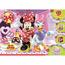 Trefl Glitter Puzzle Minnie i Daisy, 100 elementów