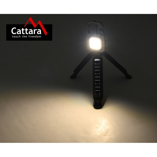 Cattara 13153 COB latarka z podstawką Multi Tripod, 600 lm