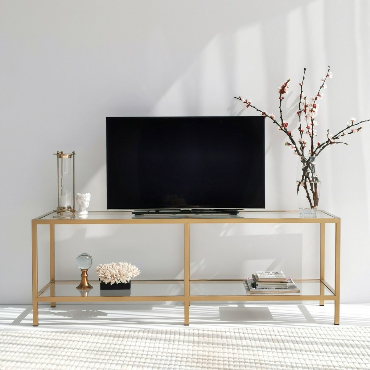 Televízny stolík Basic Gold