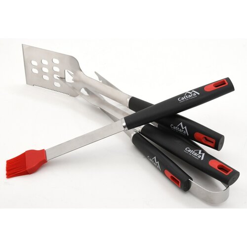Cattara Inferno Grillwerkzeug Set, 4 Teile