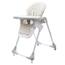 New Baby Jedálenská stolička Gray Star - ekokoža