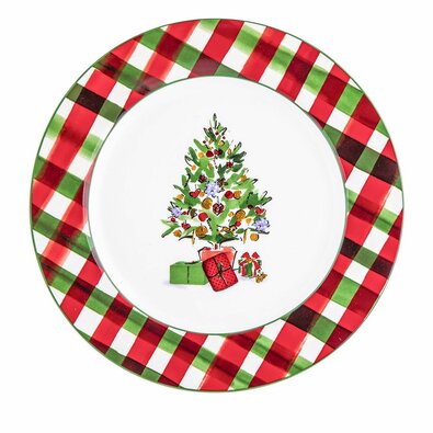 Farfurie deser Altom, din porțelanClassic Christmas, 20 cm