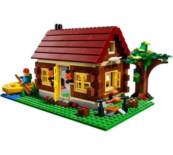 Lego Creator Zrub, viacfarebná