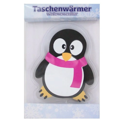 Теплий гелевий подушечка Penguin, рожевий