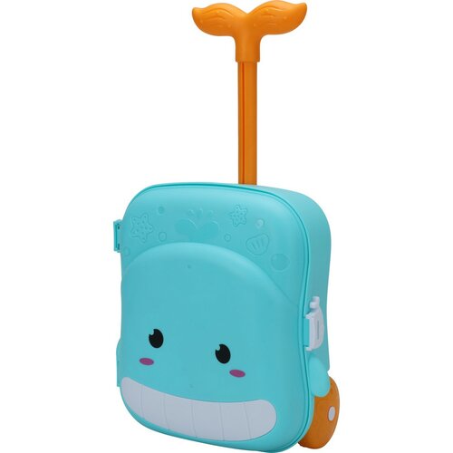 Set de jucării de nisip în cutie, 7 buc, albastru