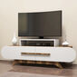 Masă TV Rose Walnut Alb