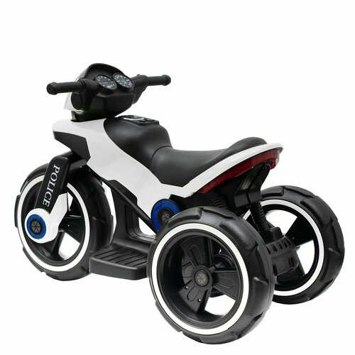 Motocicletă electrică pentru copii Baby Mix Raftnegru și alb, 100 x 50 x 61 cm