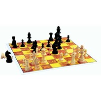 Detoa Spoločenská hra Šach, drevené figúrky, 37 x 22 x 4 cm