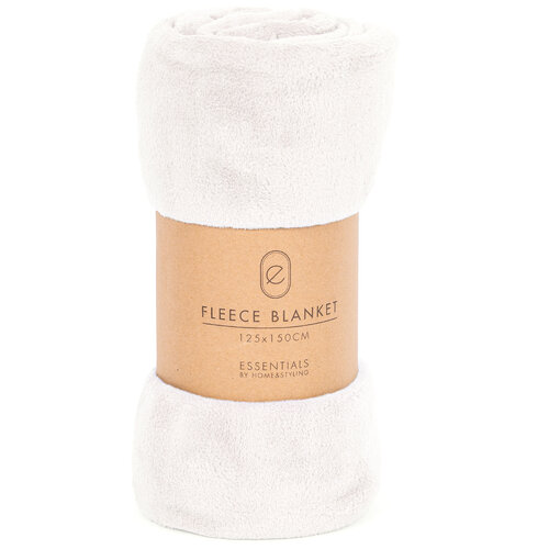 Fleece odeja Coral, krem, 125 x 150 cm