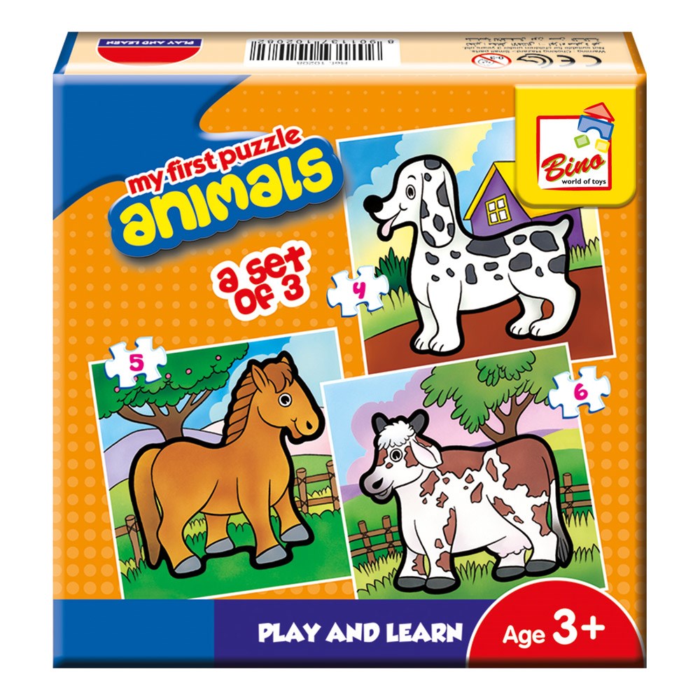 Bino První puzzle - Zvířátka