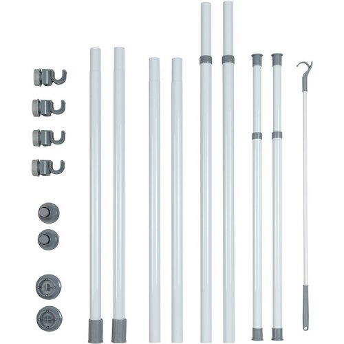 Wenko Teleskopické vešiaky Hercules Basic, biele
