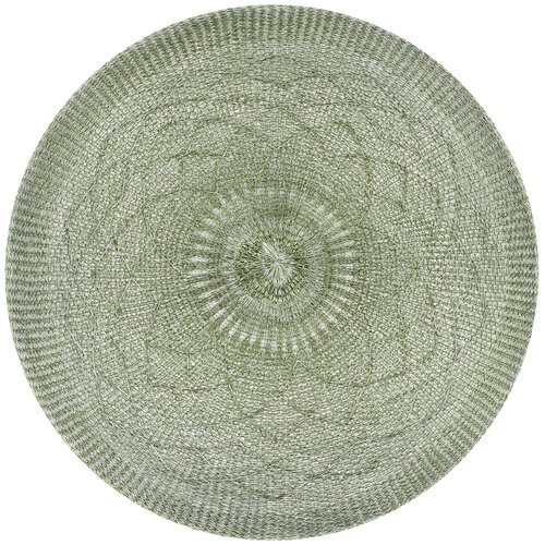 Față de masă Mandala verde, 38 cm