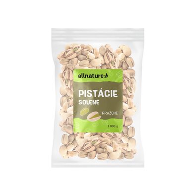 Allnature Pistácie pražené solené, 1 kg