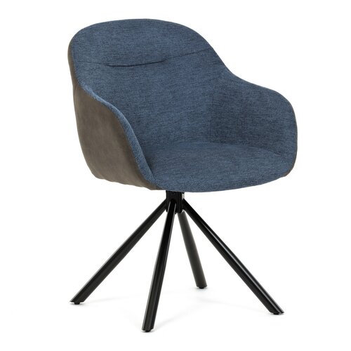 Sada jedálenských stoličiek s vratným mechanizmomDCH-Y1143 BLUE2, 2 ks