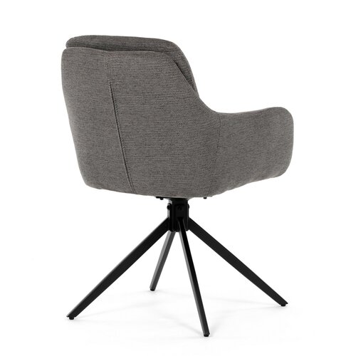 Set de scaune de sufragerie cu mecanism deîntoarcere DCH-P3174 GREY2, 2 buc.