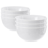 Orion Porcelánová miska WHITE 14 cm, 6 ks, bílá