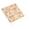 Bellatex gestepptes Sitzkissen Berta Blatt braun, beige, 40 x 40 cm