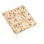 Bellatex gestepptes Sitzkissen Berta Blatt braun, beige, 40 x 40 cm
