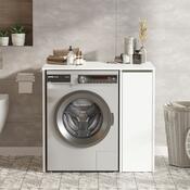 Waschmaschinenunterschrank Saly White