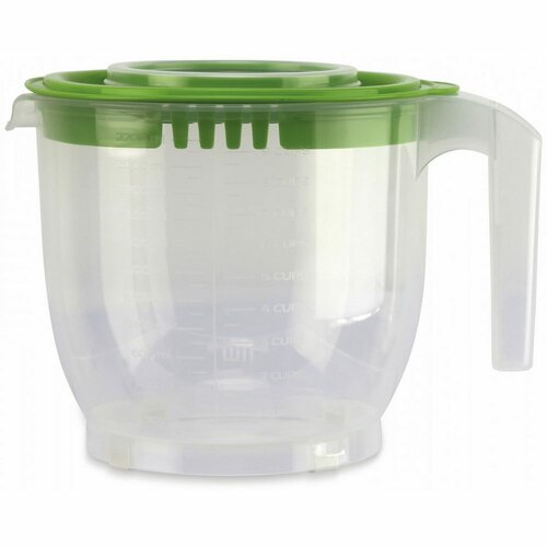 EH Küchenschüssel mit 2 Deckeln, 2,2 l