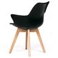 Scaun de masă CT-771 BK, negru